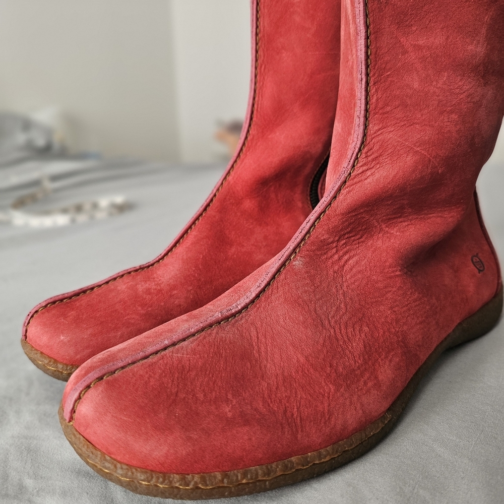 Womans BORN Leather Boots Womans Size 9½ - Picture 7 of 15